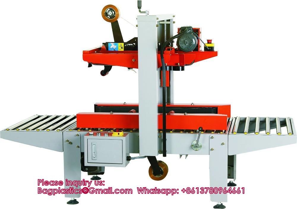 Economy Type Automatic Top & Bottom Belt Driven Carton Sealer Box Taping Machine Belts Drive Automatic Carton Sealer