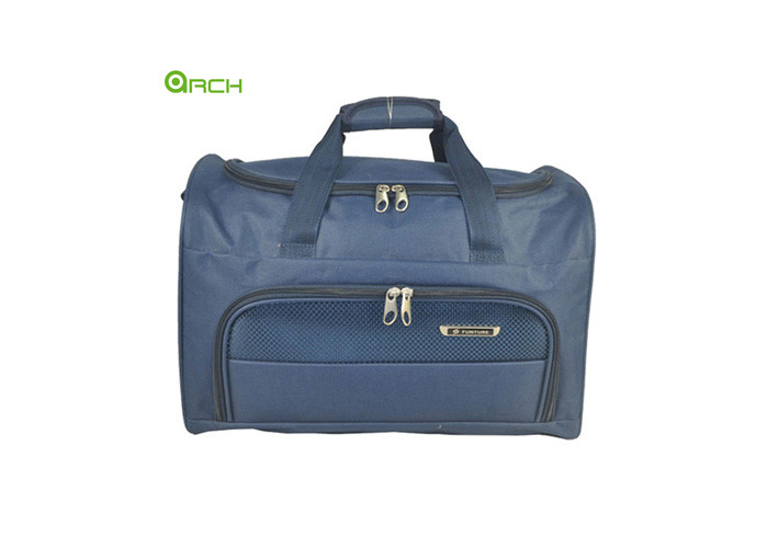 600D Polyester Duffle Bag with One Front Pocket and Material Handle