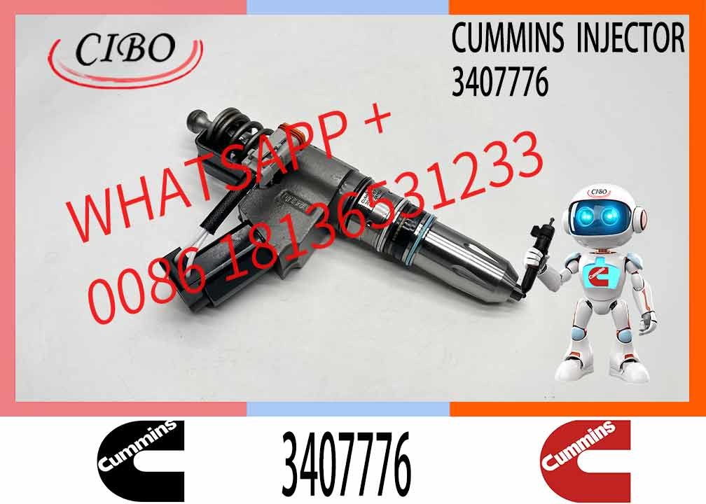 Engineering Machinery N14 Truck Engine System Accessories 3407776 Diesel Fuel Injector