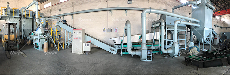 Waste Cellphone Lithium Ion Battery Recycling Plant Machinery For Black Powder