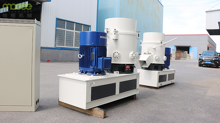 High Capacity Plastic Film Agglomerator For PET Fiber HDPE Plastic Granulator