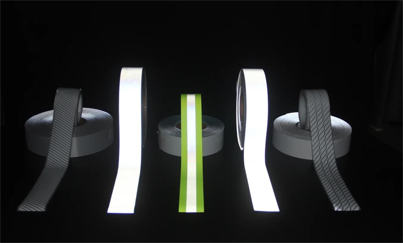 100% Cotton Safety Reflective Tape Flame Retardant High Washability