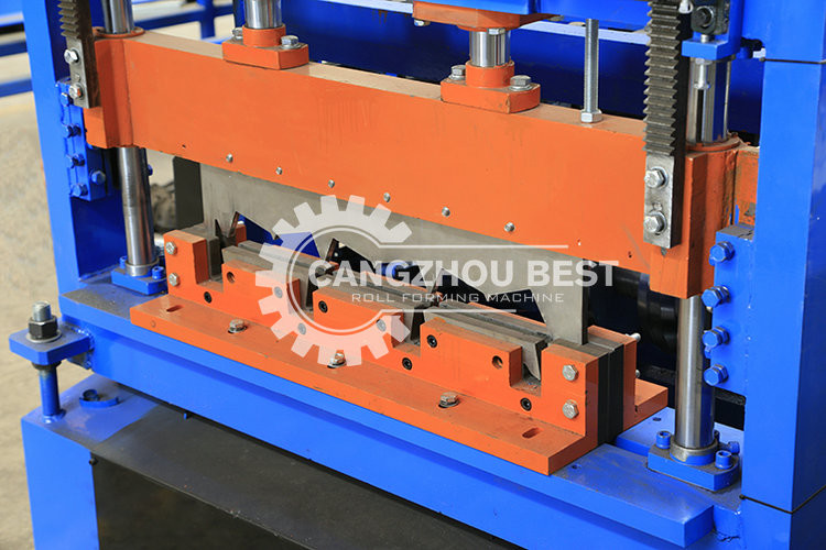 Galvanized Steel Floor Deck Roll Forming Machine , Floor Tile Roll Forming Machine