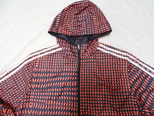 Allover Printed 95gsm Woven Fabric Mens Lightweight Waterproof Jacket With Zipper