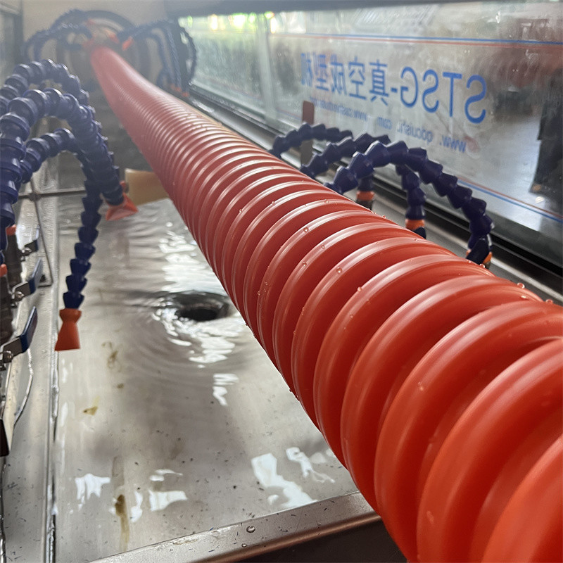 Pe Pipe Production Single Wall Corrugated Pipe Making Machine Extrusion Line
