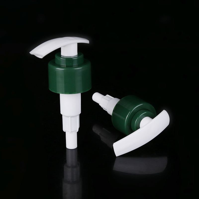 28/410 Smooth Plastic Pump for Soap Dispenser in Green