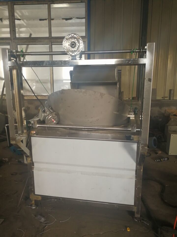 automatic electric heating stainless steel nuts fryer machine