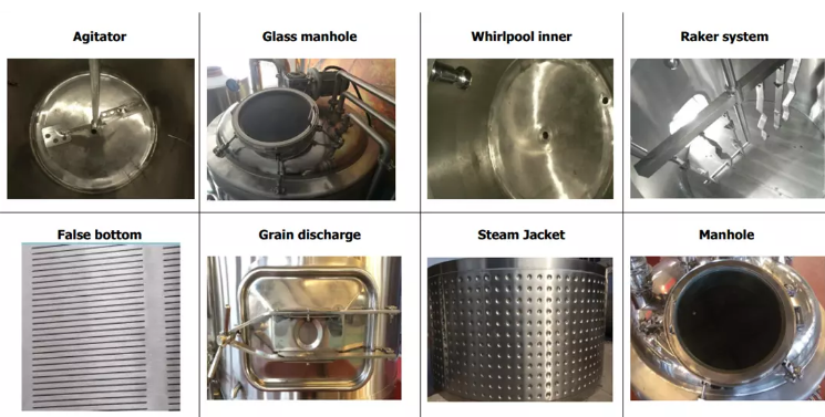 50HL 10HL craft beer micro brewhouse equipment fermentation tank for brewery pub