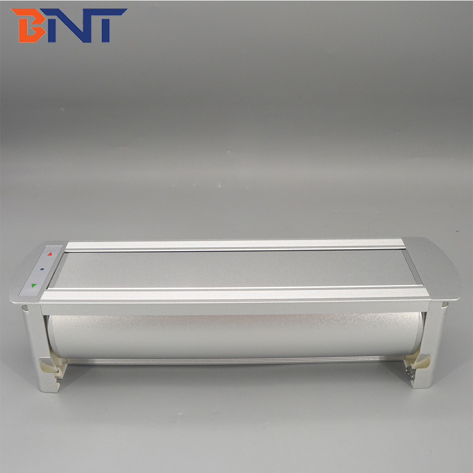 Power switch auto flip up embedded desk conference table socket