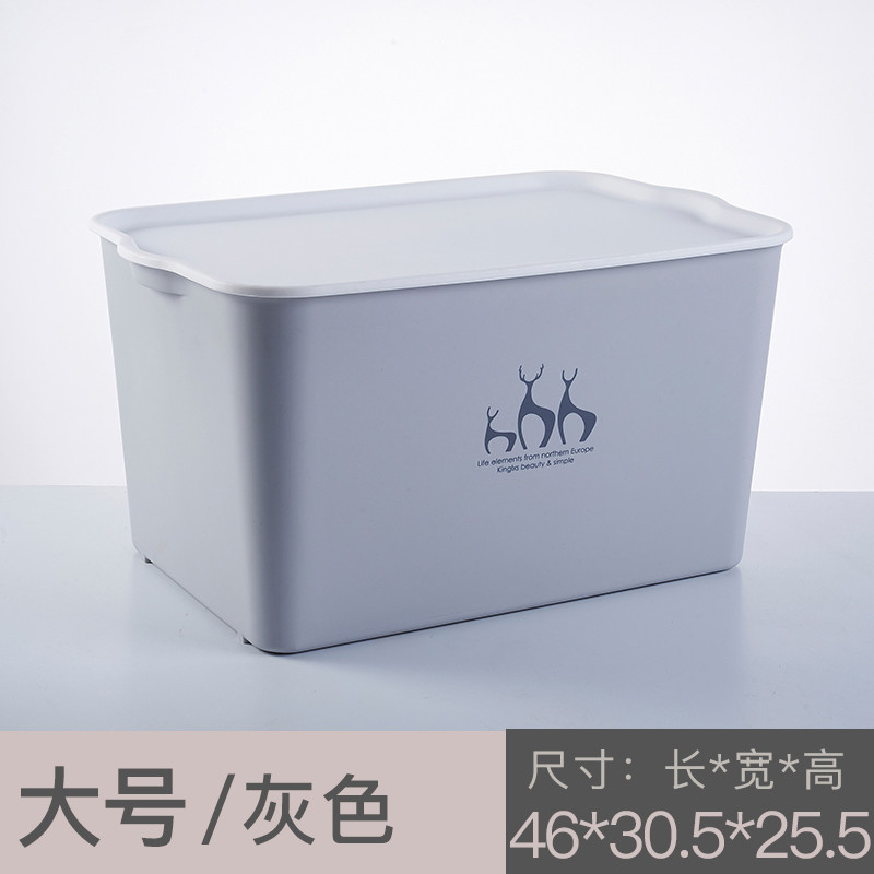 Living Room Bedroom Underwear Plastic Organizer Box With Lid