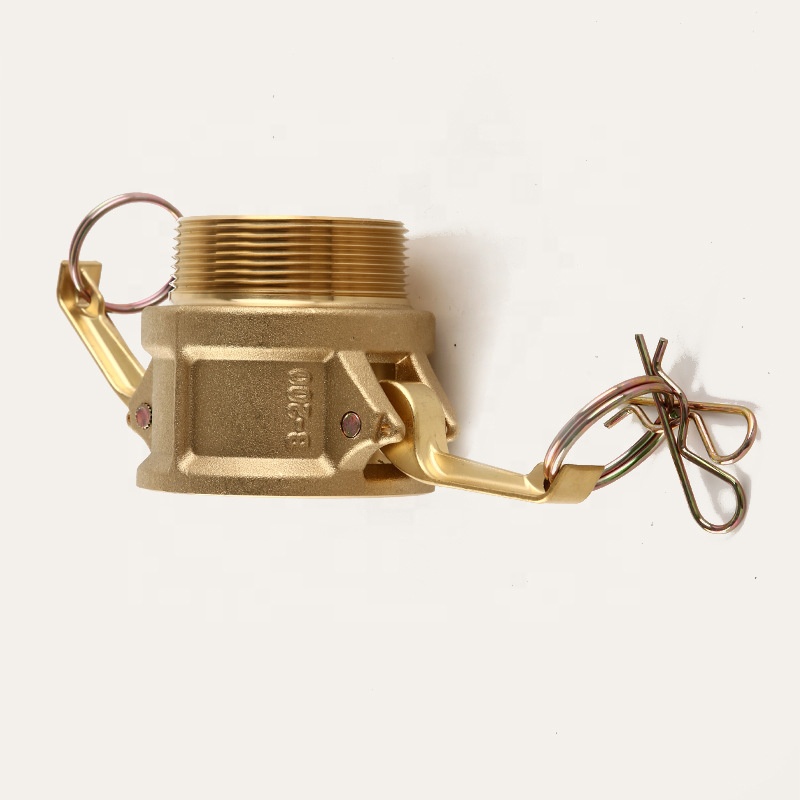 1/2"-8" Round Head Brass Camlock Coupling Quick Couplings Type B for Food and Beverage Industry