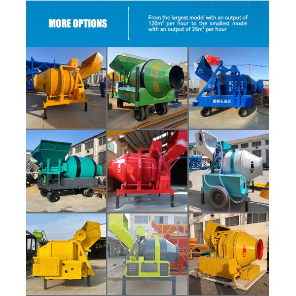Hot Selling 350l 500l 750l Self Loading Concrete Mixer Small Cement Mixer for Construction Work
