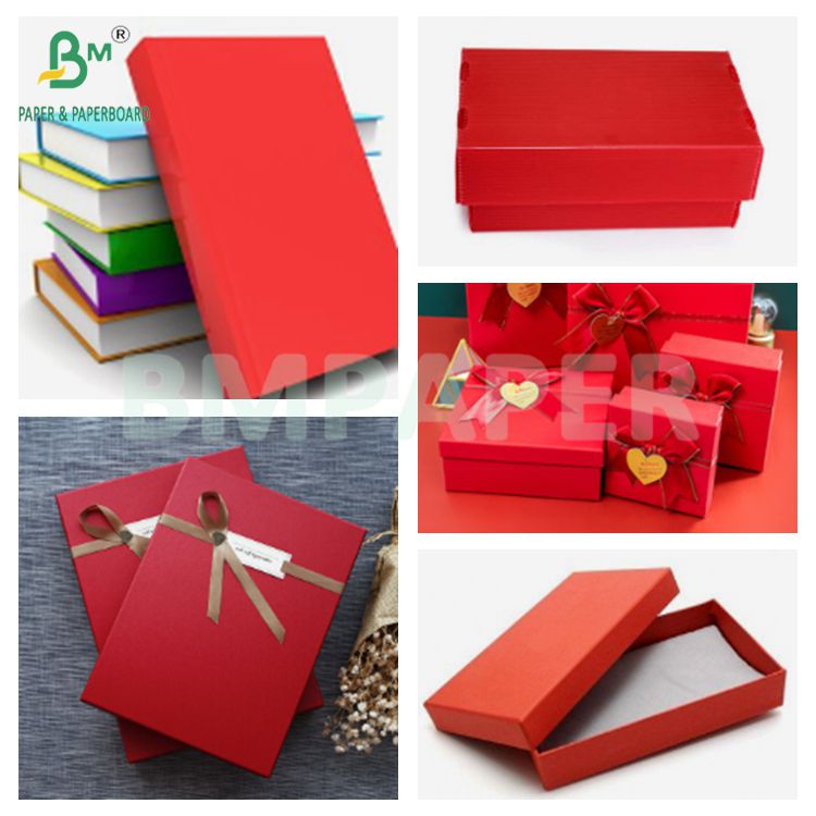 High Stiffness Coated Red Green with Grey Back 2mm Thick Hard Board