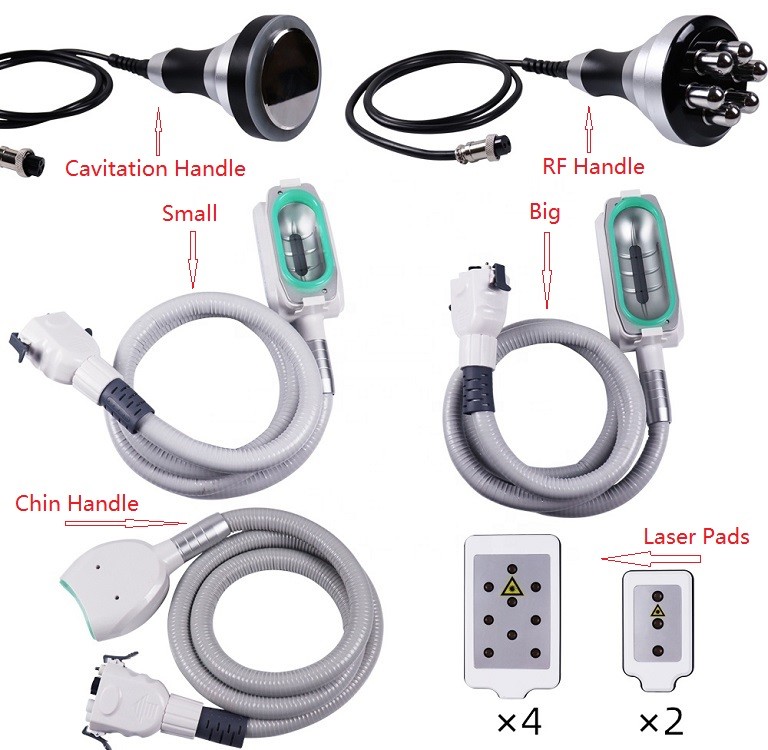 Vacuum Cryolipolysis Slimming Machine Body 360 Cool Fat Cavitation For Beauty Salon