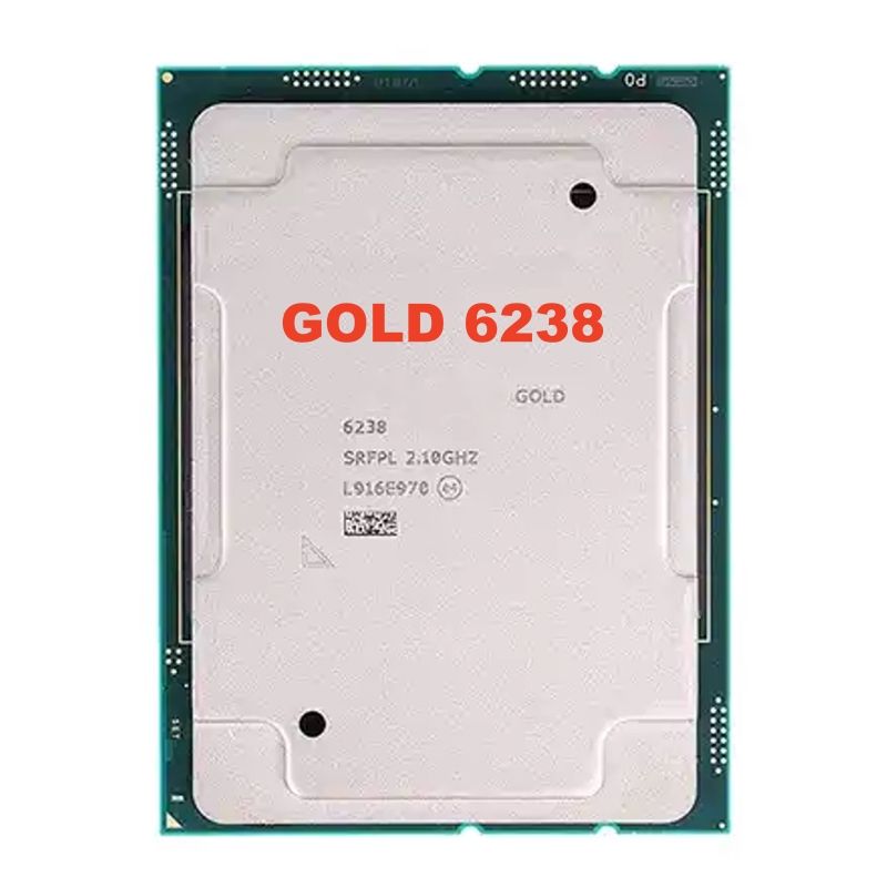 22 Cores 2.1GHz 6238 CPU Server Processor 30.25MB 140W CPUs Xeon 6238