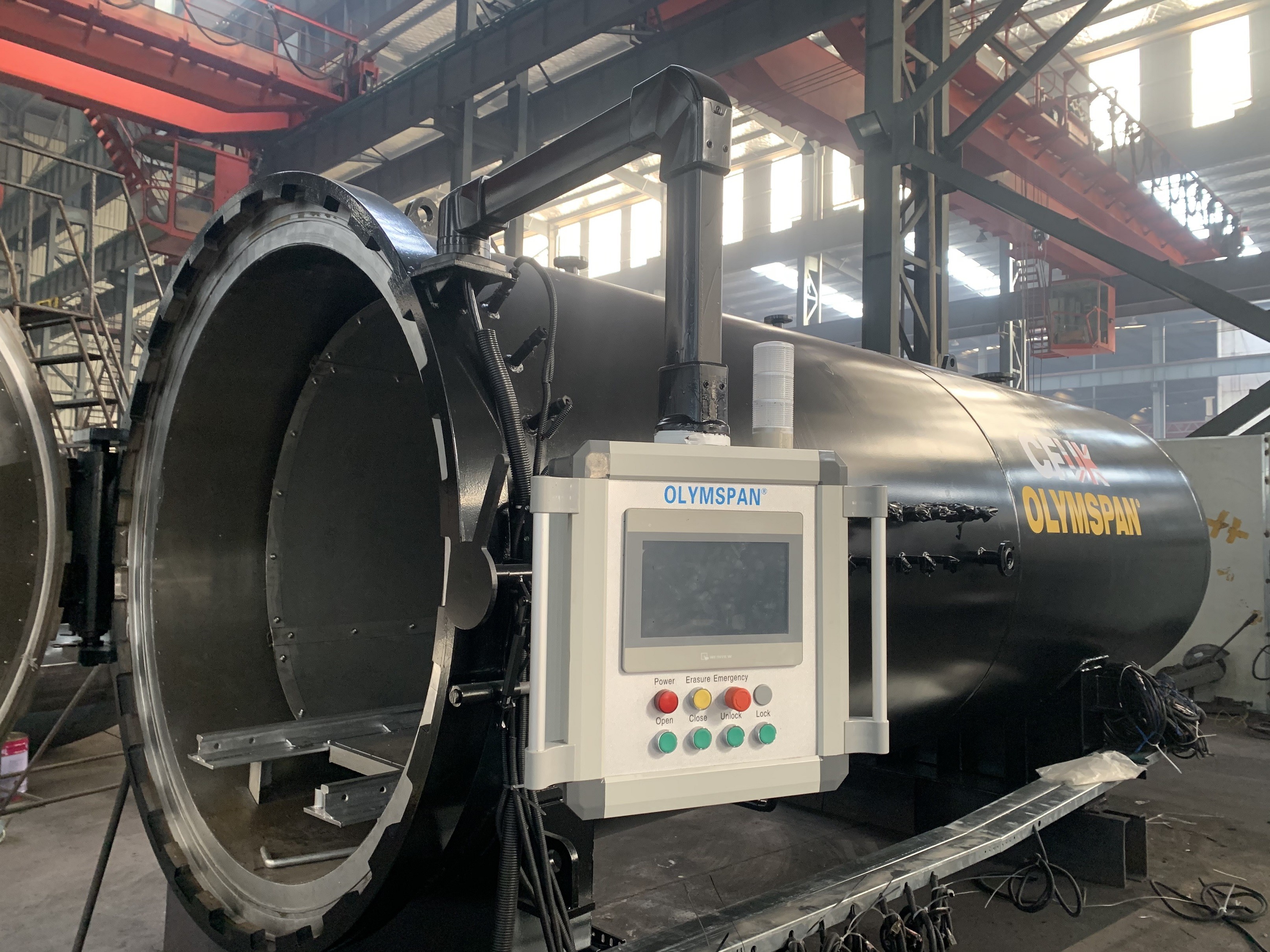 Precautions and safety assessment for the operation of Composite Autoclave