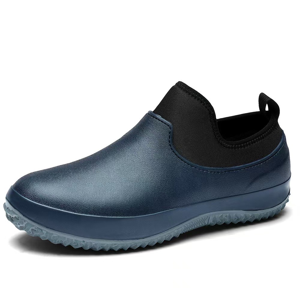 Plus Size Unisex Kitchen Work Shoes Outdoor Non Slip Waterproof Durable Slip On