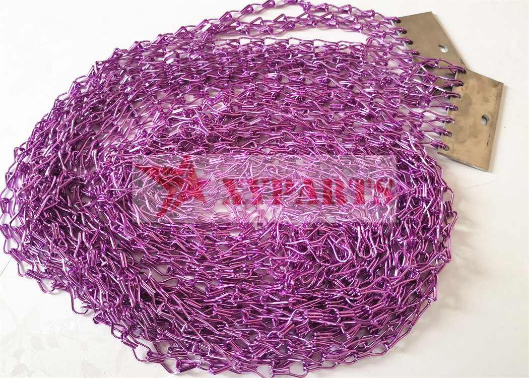 DIY Aluminum Chain Curtain Variours Color And Dimensions For Space Divider