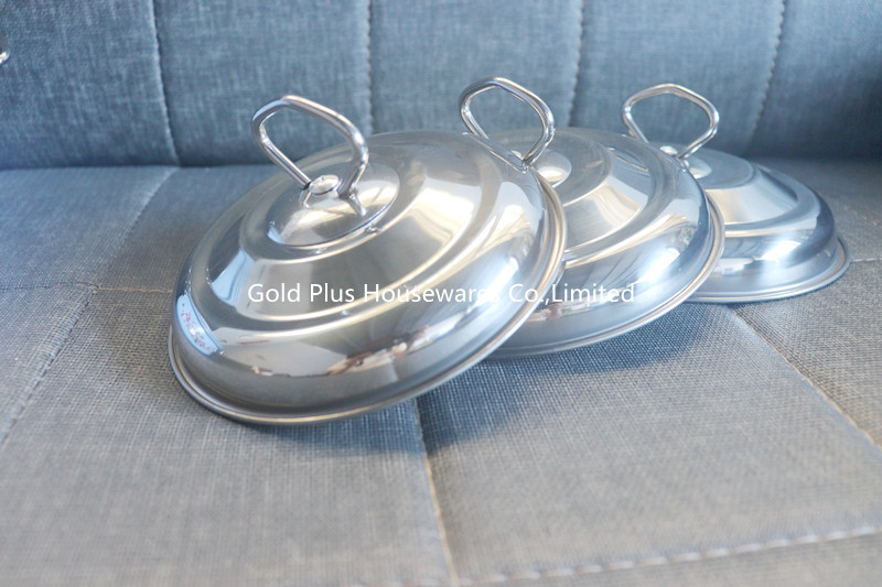 Cookware set kitchen pots high quality 3pcs stianless steel cooking soup China hot-selling soup casserole stew pot