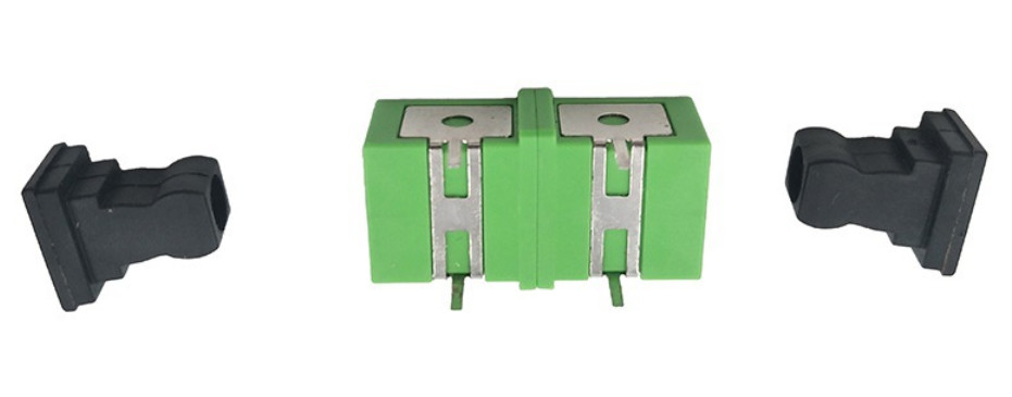 Simplex Telecom CATV SC Fiber Optic Adapters With Metal Clip