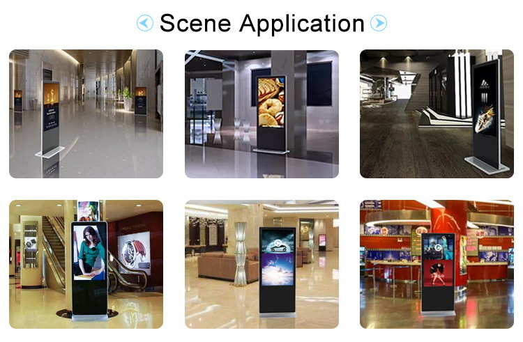 Indoor 10 Points Multi Touch Screen Kiosk With Time Switch Function