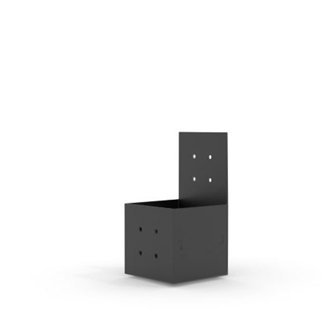 Electrophoretic Coating 3/4/5 Arm Pergola Corner Bracket for 4x4 Wood Posts