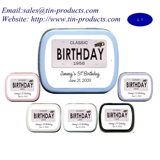 Minits Tin Box for Power & Kitchen Jar from Golden Tin Box