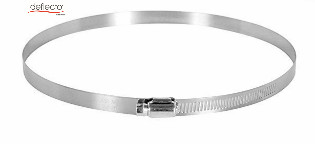Double Layer Dryer Vent Hose Aluminum Flexible Duct 10 Feet Ventilation Kit 2 Clamps