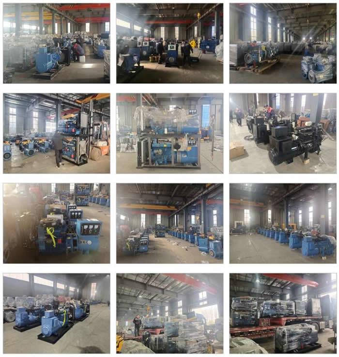1000 KW Open Diesel Generator Set YUCHAI Diesel Engine 1500 RPM