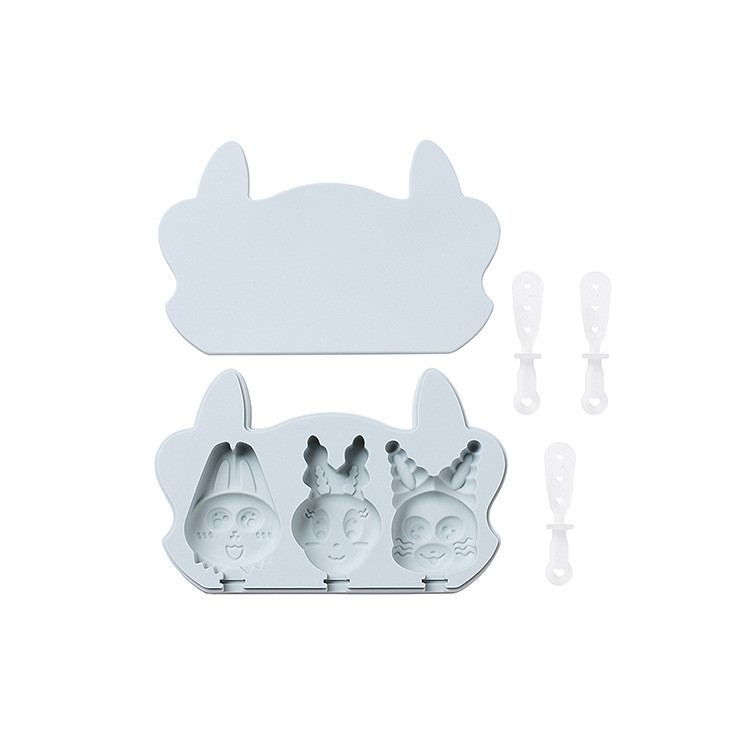 Silicone Popsicles Molds, Mini Popsicle Molds For Kids Baby Cute Shapes Silicone Popsicle Molds BPA Free Reusable Ice Cream Mold Popsicle Maker