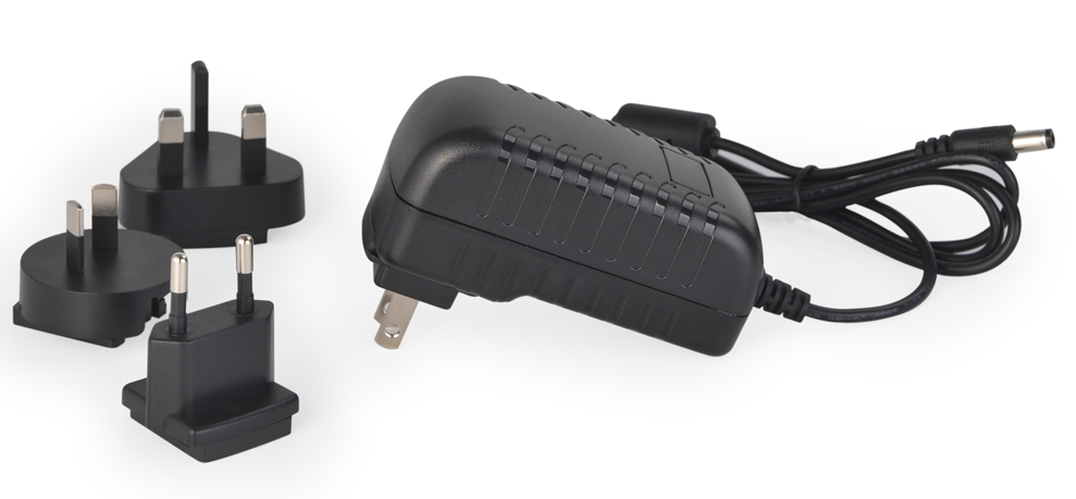 220v 5v Interchangeable Multi Plug Ac Adapter For Electronic Products