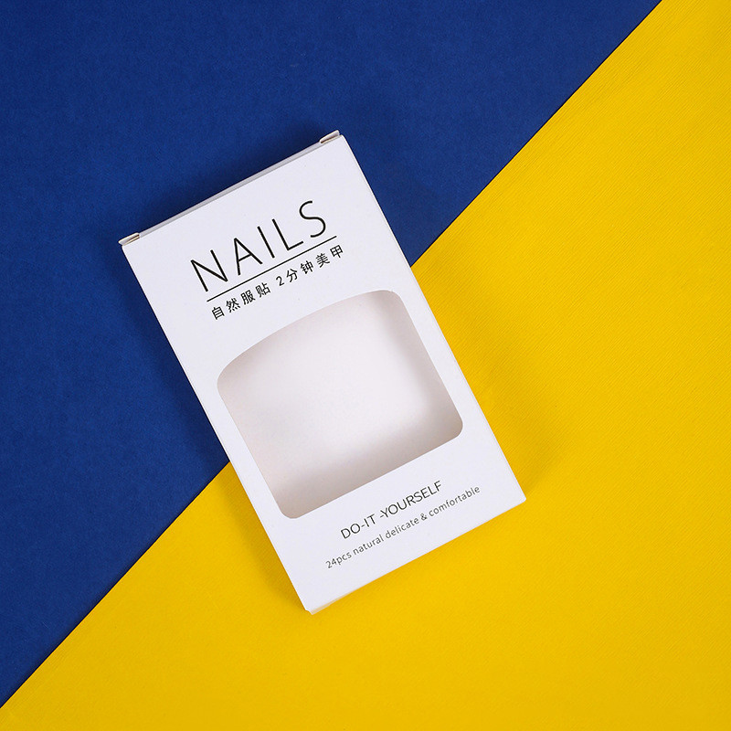 Rectangle Wear Nail Cardboard Gift Boxes Unique Custom Packaging Box