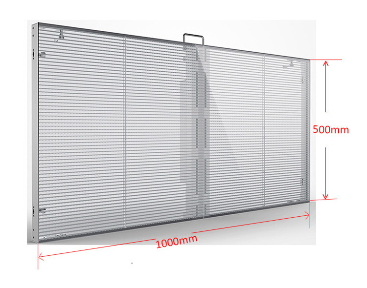 Super Clearly 10ft X 12ft P6.25 Outdoor Full Color Transparent LED Display