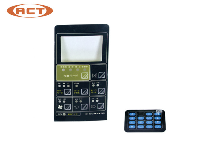 TS16949 Excavator Monitor Surface 6D95/6D102 PC200-7 Excavator Monitor Keypad Parts