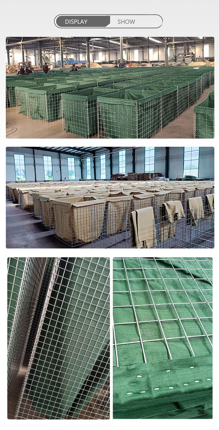 Welded Gabion Hesco Barrier Retaining Wall 1230mm Height