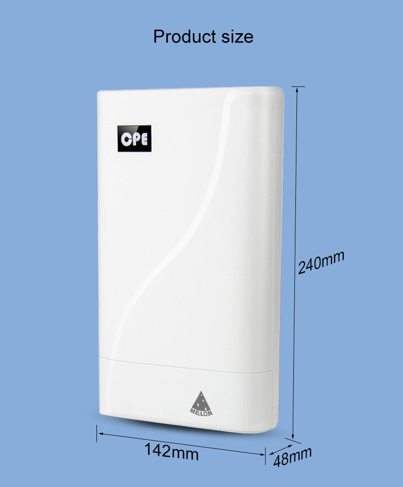 4G LTE Outdoor CPE Network Bridge Directional Panel Antenna For Camera House