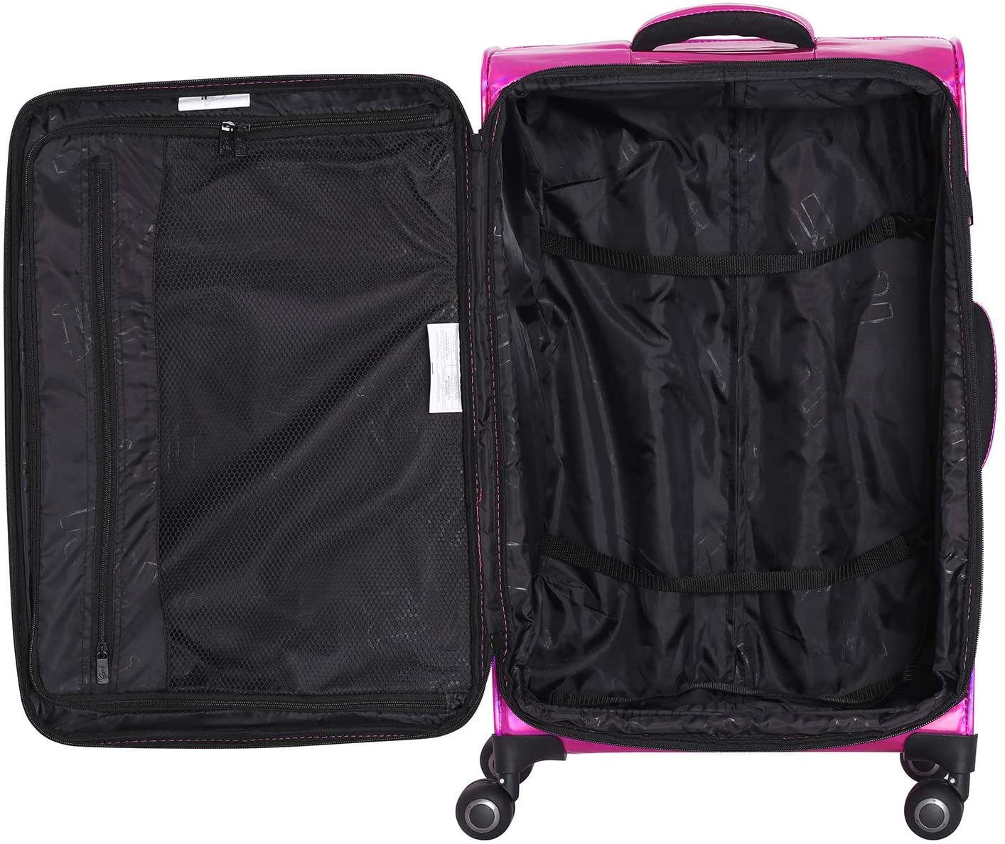 Holographic Expandable 210D Soft Sided Travel Luggage