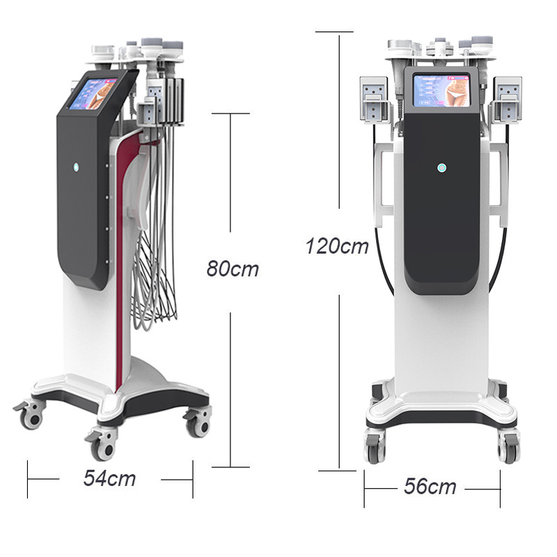 Body Shaping Vacuum Cavitation Machine 6 Handles 635nm 6D RF Laser Slimming Device