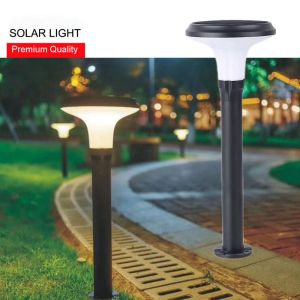 Soft Glow Warm White LED Solar Lawn Light For Outdoor Garden Walkway Illuminatio