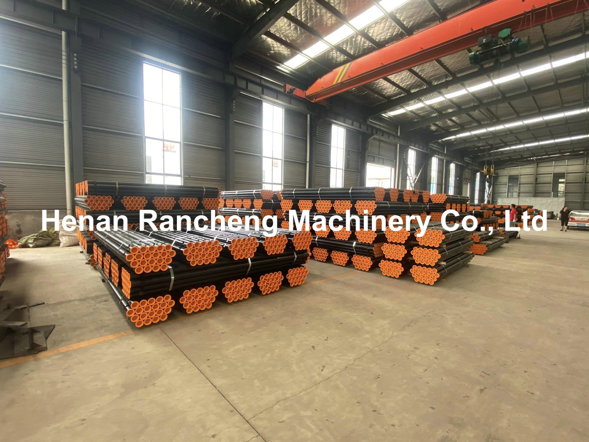 Heat Treated Drilling Rig Tools Water Well Drill Pipe 60mm 76mm 89mm 102mm 114mm