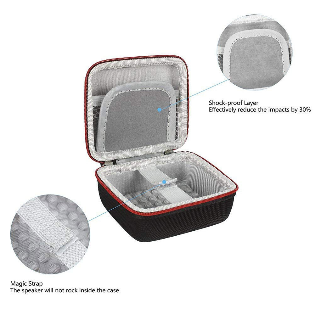 Silkscreen logo Bluetooth Speaker Carry Case 9.2 ounces