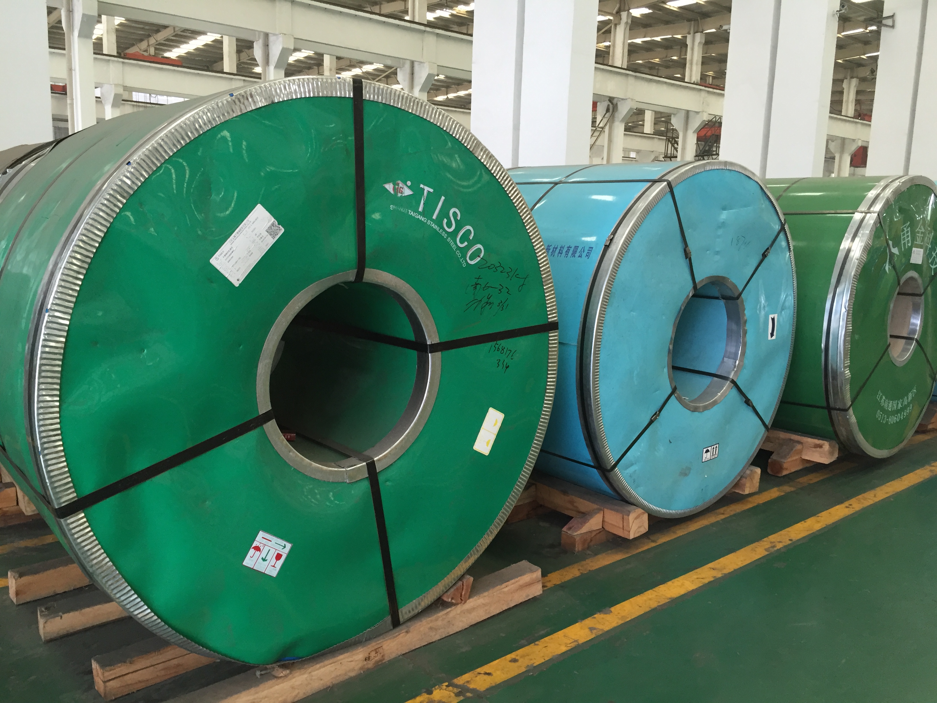 ASTM A240 S30400 Stainless Steel Coils Cold Rolled 0.8mm Thick 2B Surface