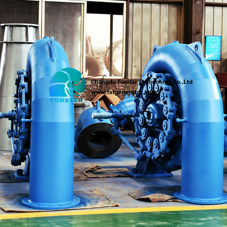 Customized 50kw To 500kw Horizontal Francis Turbine For Hydro Power Plant Equipment