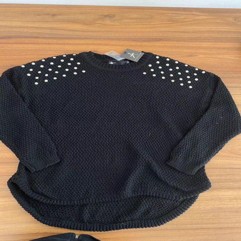 Loose Ladies Cable Knitted Jumper