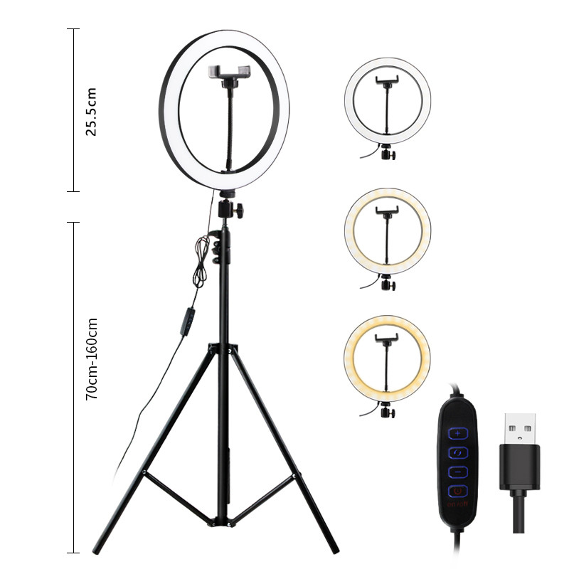 80PCS 120PCS 5V Dimmable Led Studio Camera Ring Light