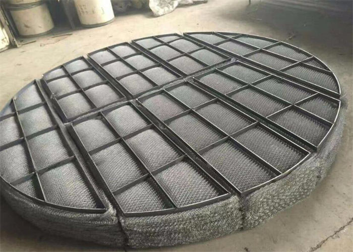 SS304 Seawater Desalination Filter Demister Thickness 150mm
