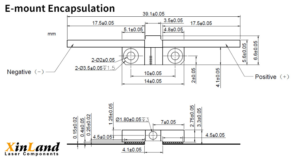 Multi Mode 1210nm-1330nm 1.5W IR Laser Diode FAC Optional For IR Laser Module
