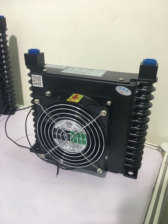 Aluminum Small Stacked Plate Fin Heat Exchanger for Oil to Air Cooling