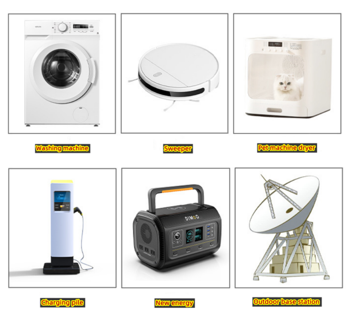 Insulated PTC Air Heater Solar Energy Storage Battery Preheating System Heater Accessories