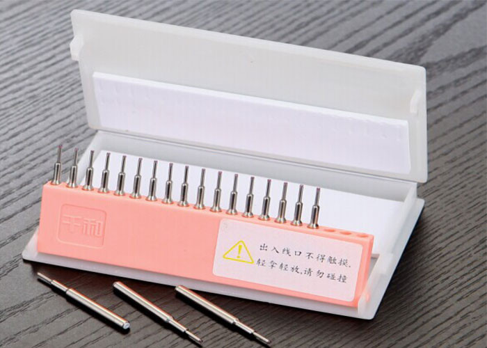 Sensor Coil Winding Nozzles Ruby Tipped Wire Guide Nozzle In CNC Coil Winding Machine